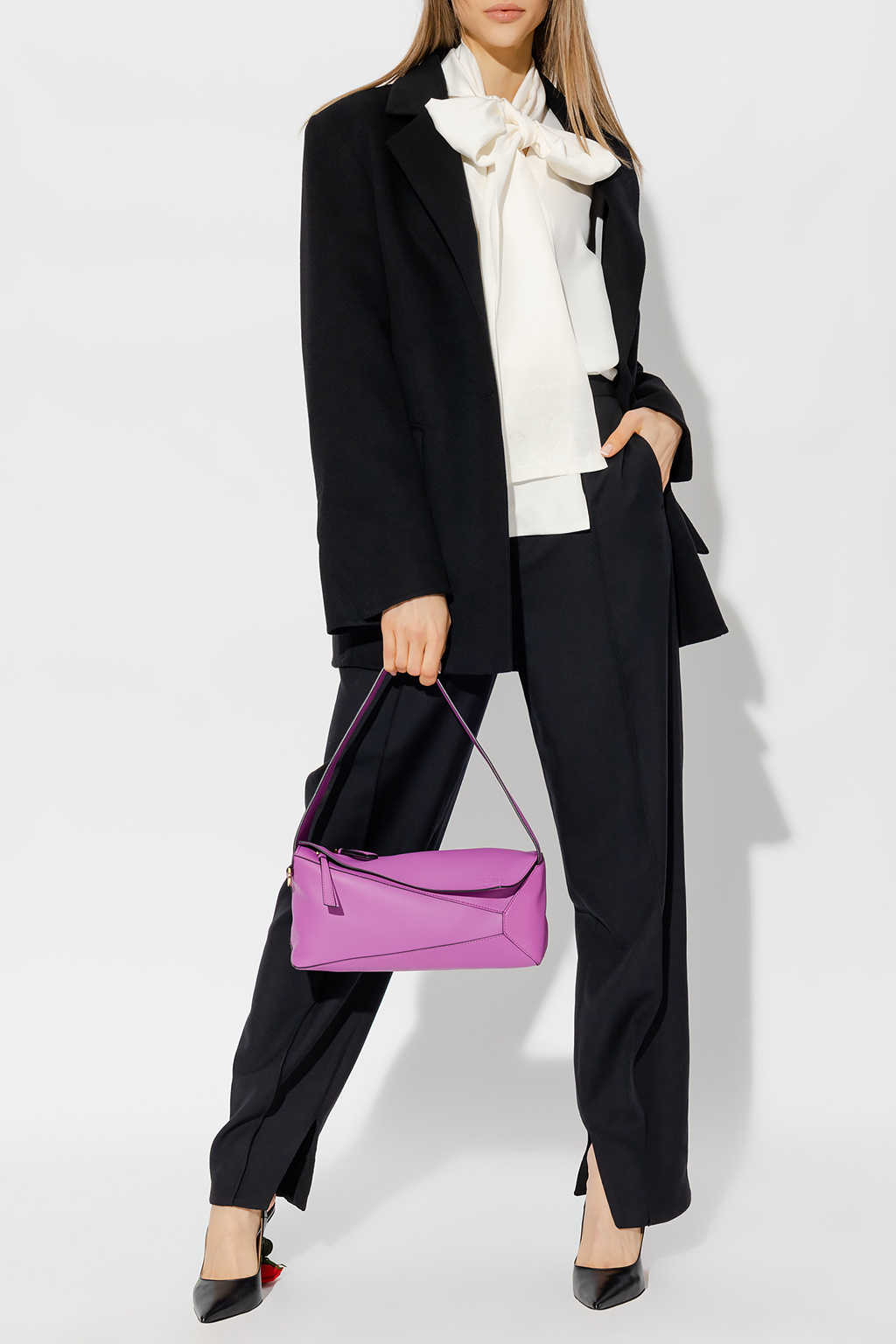 Loewe MEN JEWELLERY | Black Wool blazer Loewe